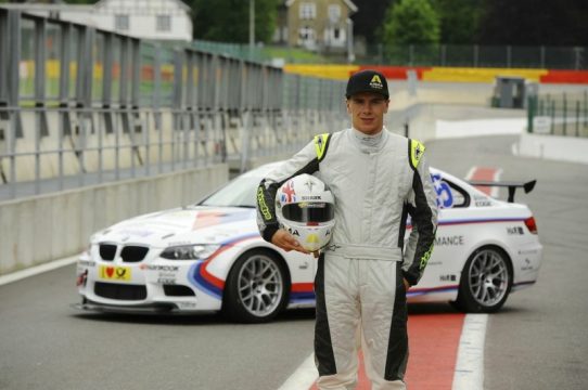 Moto2-Spitzenreiter Scott Redding auf Besuch in Francochamps