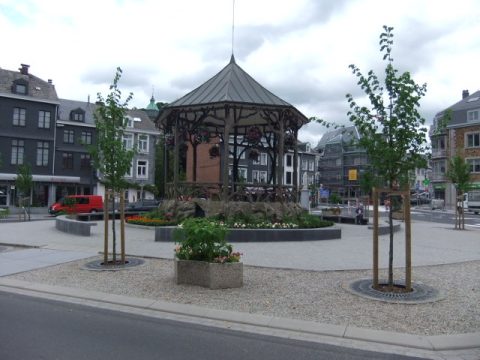 Place de Rome in Malmedy (Archivbild: BRF)