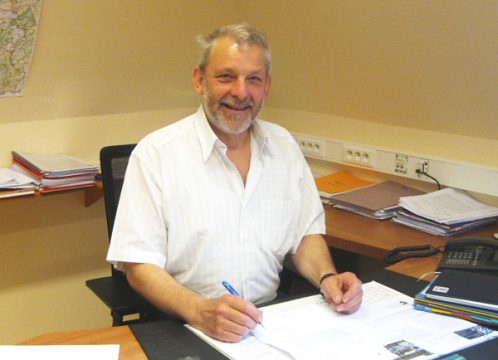 Amels Bürgermeister Klaus Schumacher