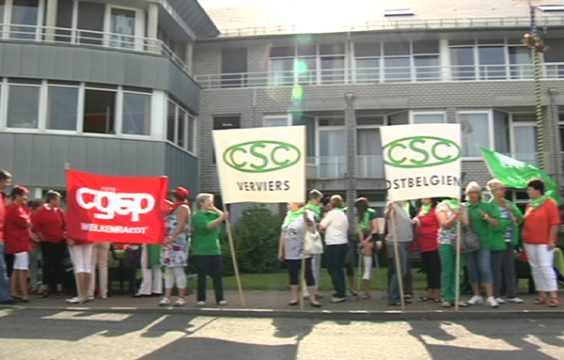 Streik der Vivias-Beschäftigten