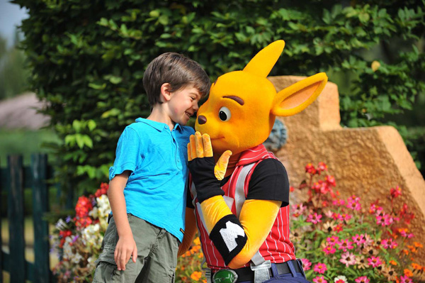 Das Walibi-Maskottchen