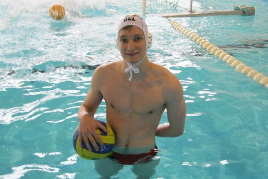 Wasserballer Arnaud Marenne aus Eupen