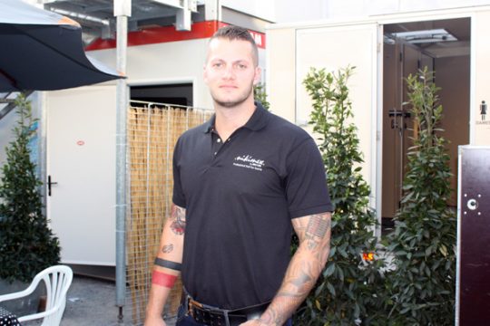 Sicherheitsmann Matthias Cloot aus Kettenis