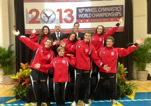 Eupener Rhönrad-Turner bei der WM in Chicago