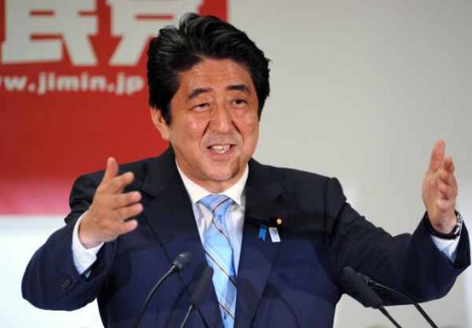 Japans Ministerpräsident Shinzo Abe