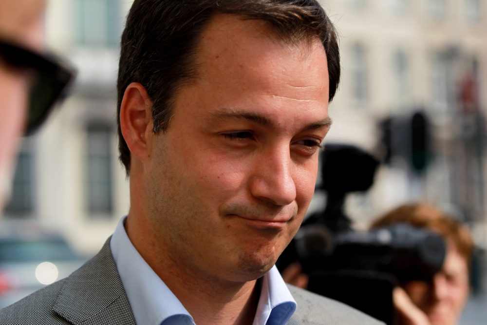 Pensionsminister Alexander De Croo