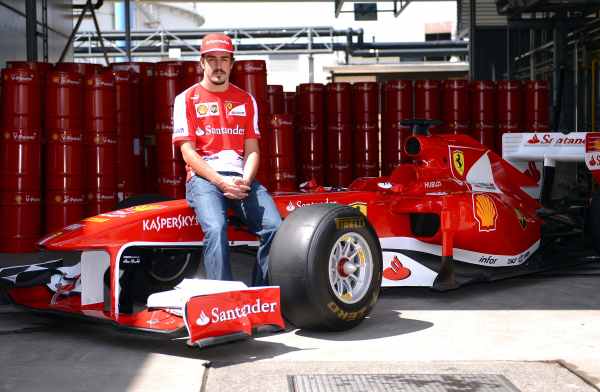 Fernando Alonso am 3. Juni in Hamburg