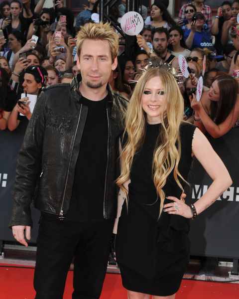 Chad Kroeger und Avril Lavigne am 16. Juni