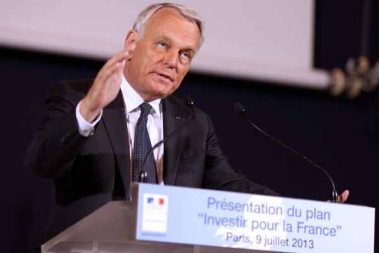 Frankreichs sozialistischer Premierminister Jean-Marc Ayrault