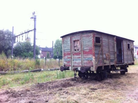 Bahnhof Herbesthal stellt 100 Jahre alte Waggons aus