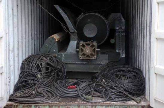 An Bord des Schiffes "Chong Chon Gang" gefundenes Kriegsmaterial