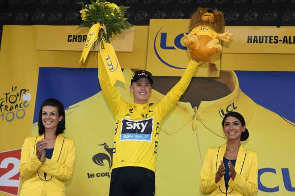 Christopher Froome gewinnt das zweite Einzelzeitfahren der Tour de France 2013