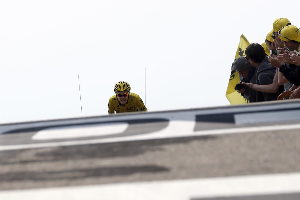 Christopher Froome siegt auf dem Mont Ventoux