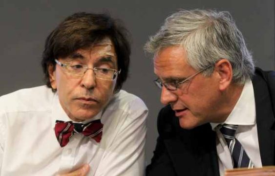 Elio Di Rupo und Kris Peeters
