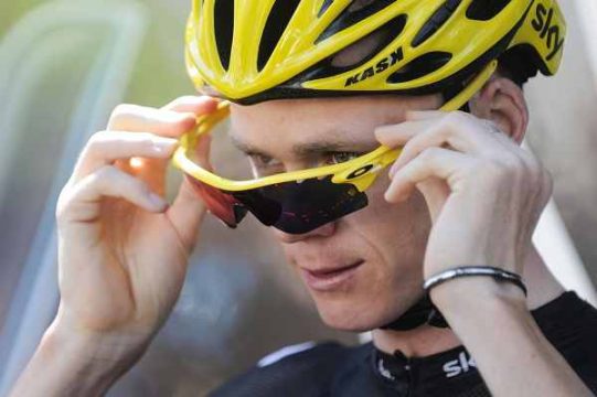 Der große Favorit Christopher Froome