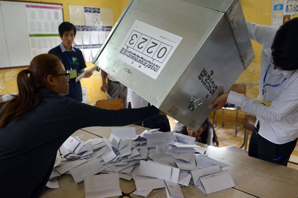 Überraschung bei Wahlen in Kambodscha