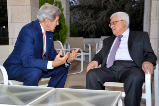 US-Außenminister John Kerry und Palästinenserpräsident Mahmud Abbas