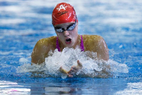 Kim Janssens stellt neuen Landesrekord auf (Archivbild)