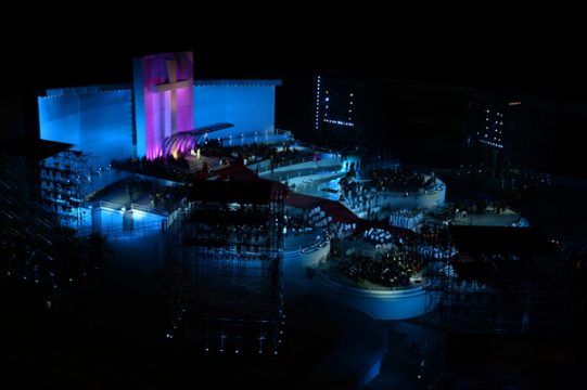 Kreuzwegprozession an der Copacabana