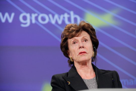 EU-Kommissarin Neelie Kroes