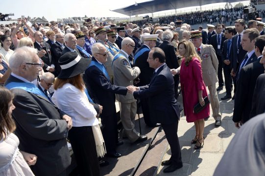 Frankreichs Präsident Hollande am Nationalfeiertag