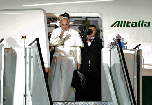 Papst Franziskus schickt einen letzten Gruß an Rio