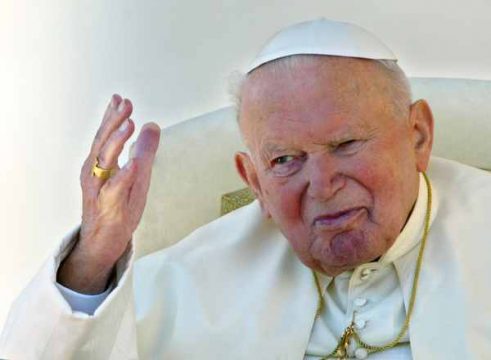 Papst Johannes Paul II. wird heiliggesprochen (Bild vom 5.11.2003)