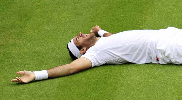 Juan Martin del Potro steht im Halbfinale von Wimbledon