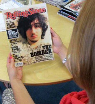 Das August-Cover der Musik-Zeitschrift "Rolling Stone"