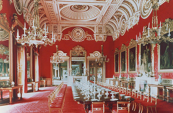 "State Dining Room" im Buckingham-Palast