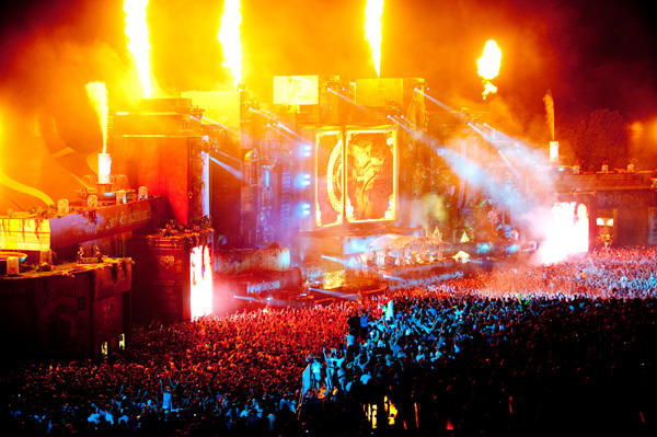 Tomorrowland, Bühnenbild 2012