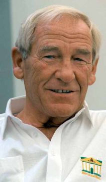 Torwart-Legende Bert Trautmann am 8.6.1996