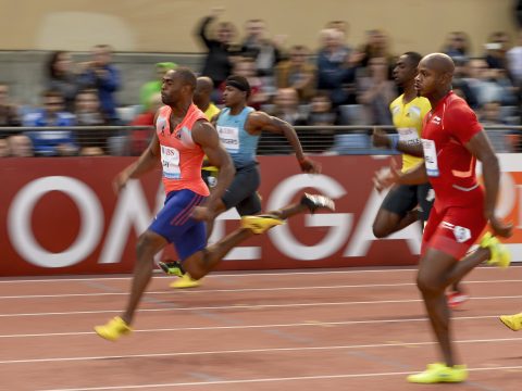 Sprintstar Tyson Gay