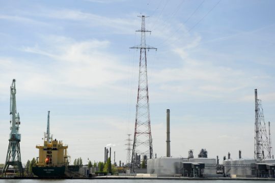 Der Hafen von Antwerpen