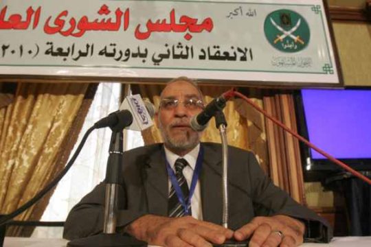 Mohammed Badia, Oberhaupt der Muslimbruderschaft (am 29.4.2011)