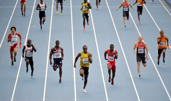 Usain Bolt sprintet zu seiner dritten Goldmedaille
