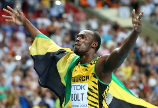 Leichtathletik-WM in Moskau: Usain Bolt gewinnt das Finale über 100 Meter