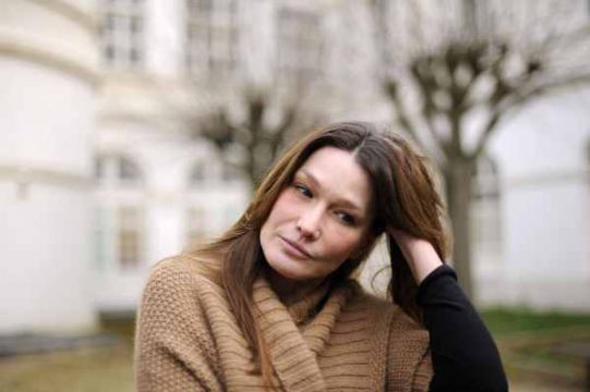 Carla Bruni-Sarkozy am 12.1.2012