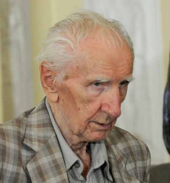 Der ehemalige Nazi-Lagerkommandant Laszlo Csatary (am 18.7.2012)