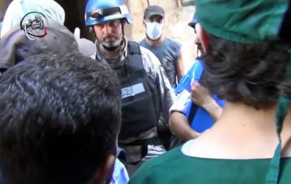 UN-Chemiewaffenexperten in Damaskus (26. August)