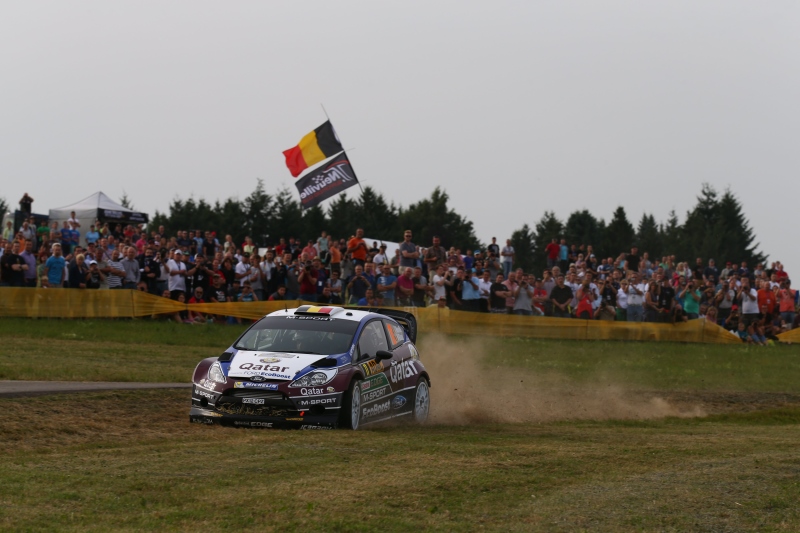 Rallye Deutschland: Thierry Neuville auf Rang drei