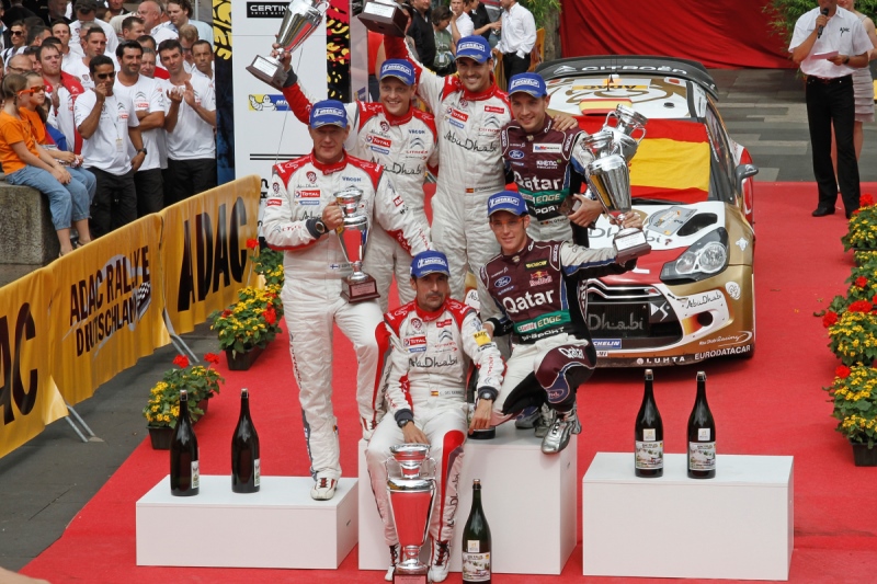 Rallye Deutschland: Sordo gewinnt vor Neuville und Hirvonen