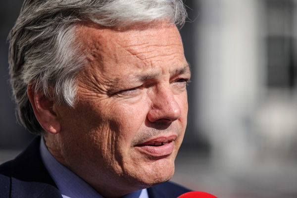 Außenminister Didier Reynders