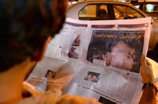 Bericht über Galvan in einer marokkanischen Zeitung (Bild: Rabat, 5. August)