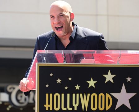 Vin Diesel freut sich über seinen Hollywood-Stern