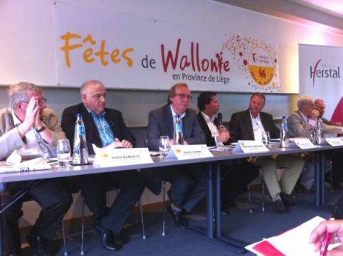Pressekonferenz zu den "fêtes de Wallonie" 2013