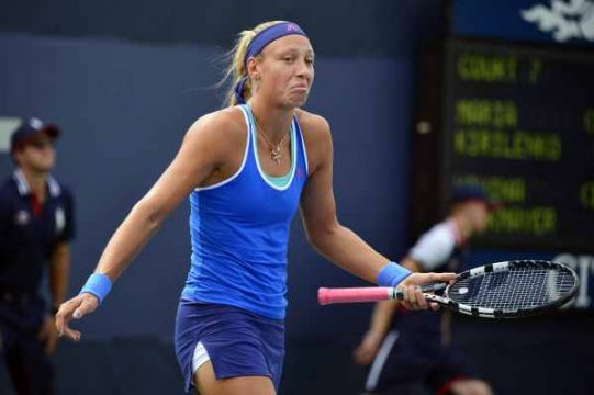 Yanina Wickmayer ist in der ersten Runde der US Open ausgeschieden