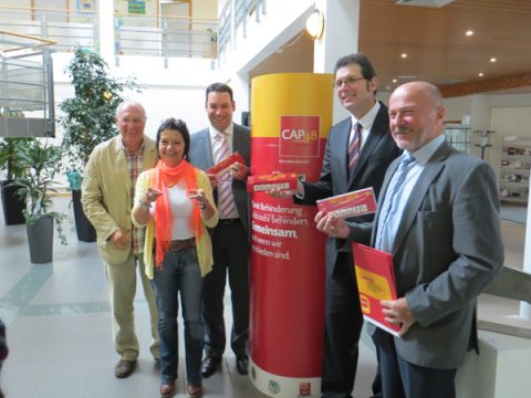 Aktion Cap 48 im BRF-Funkhaus vorgestellt