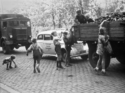Hermann Claasen, Kohlenklau ('Fringsen'), um 1946