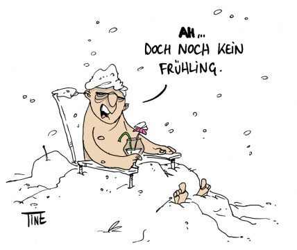 Tine zu: Frühling oder doch noch Winter?